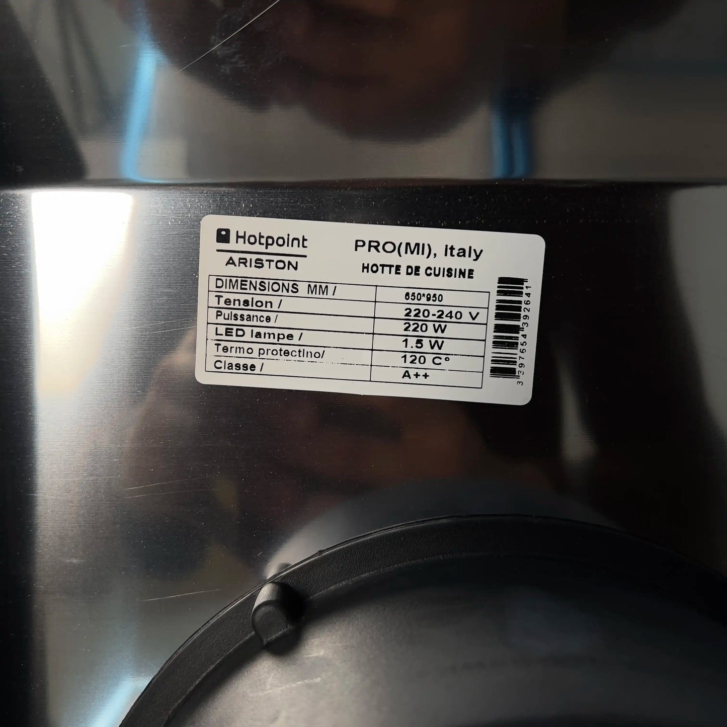 Ariston🇮🇹 - Hotte Inox Sus 304 + Livraison Gratuite 🛑