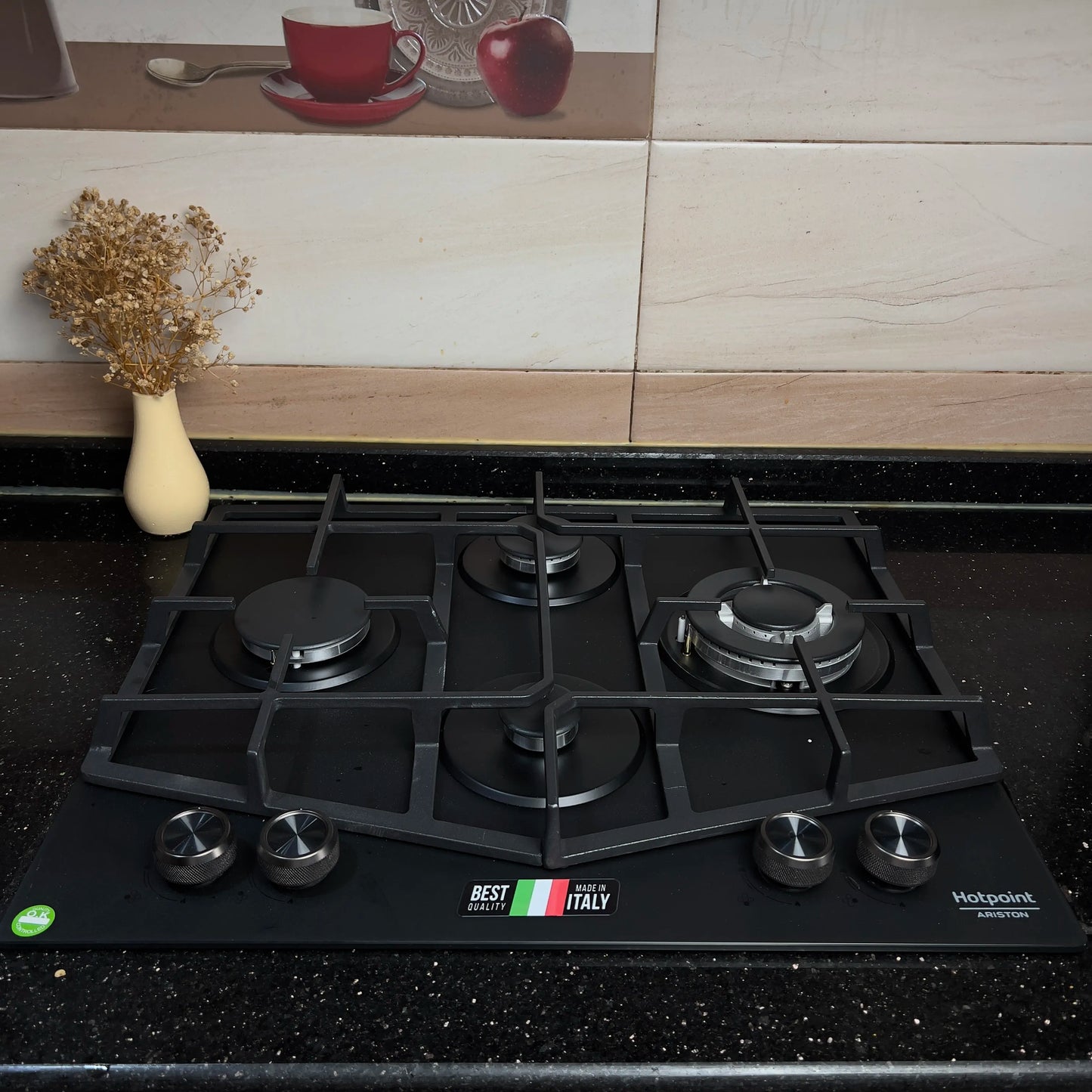 Ariston🇮🇹 - 4 Feux Noir Matte "58/52cm"