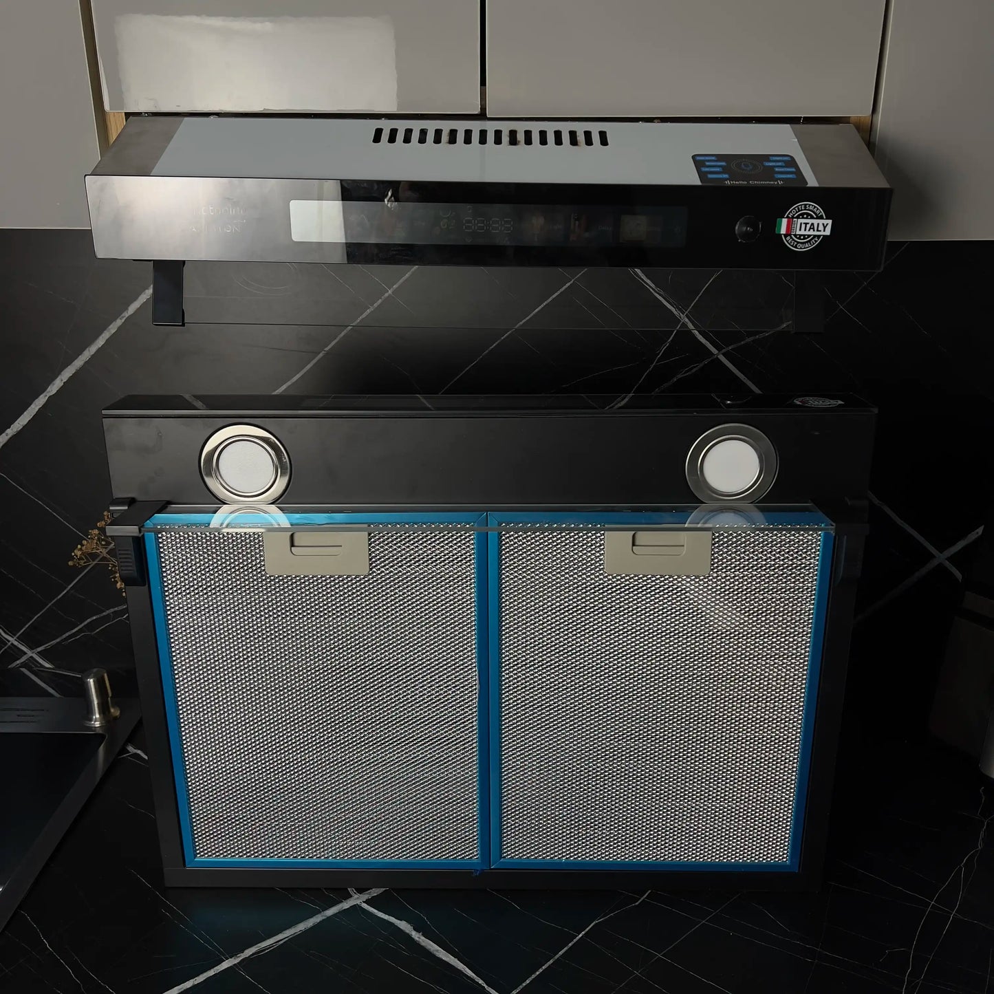 Ariston🇮🇹 - Hotte Digital Vocal Inox/Noir