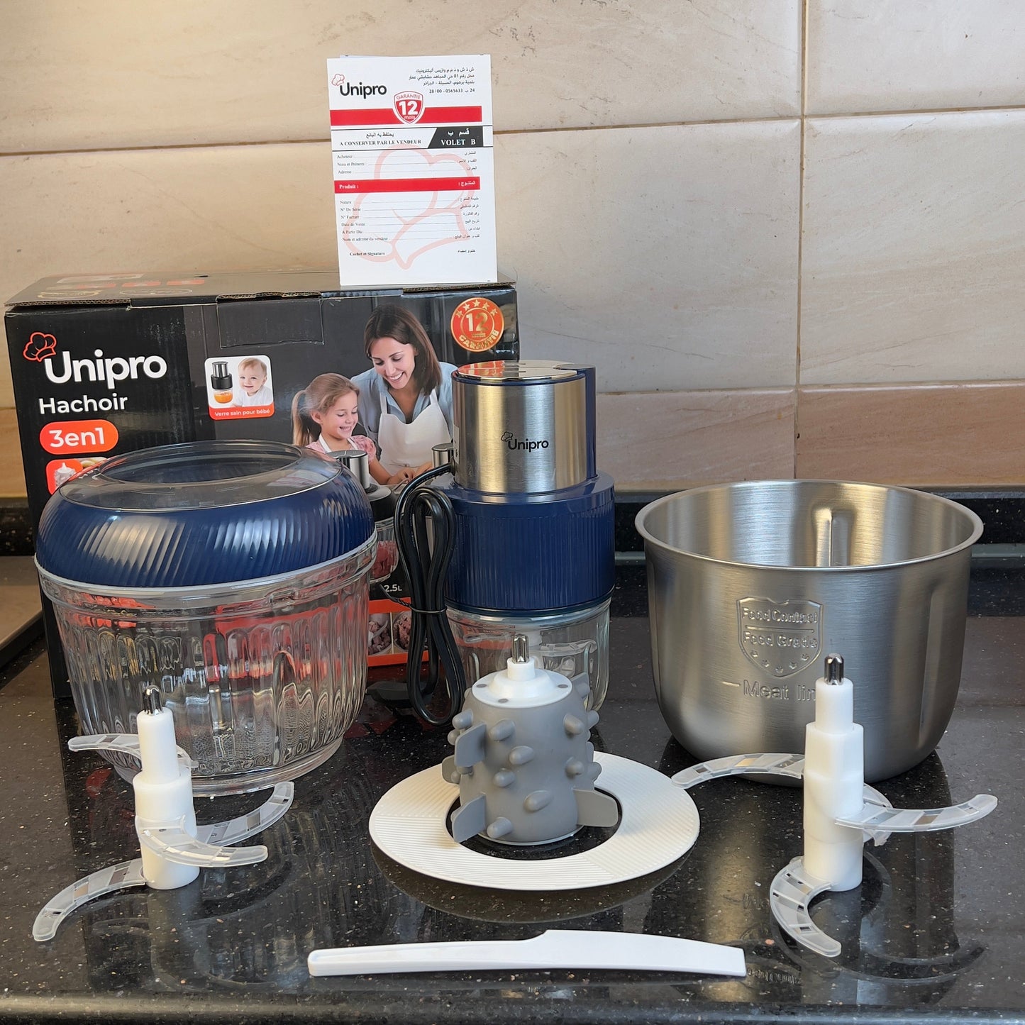 Hachoir 3 En 1 UniPro